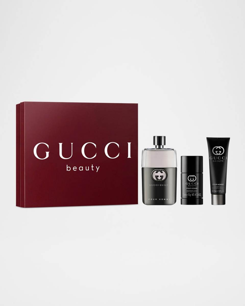Men's Guilty Pour Homme Eau de Toilette 3-Piece Gift Set
